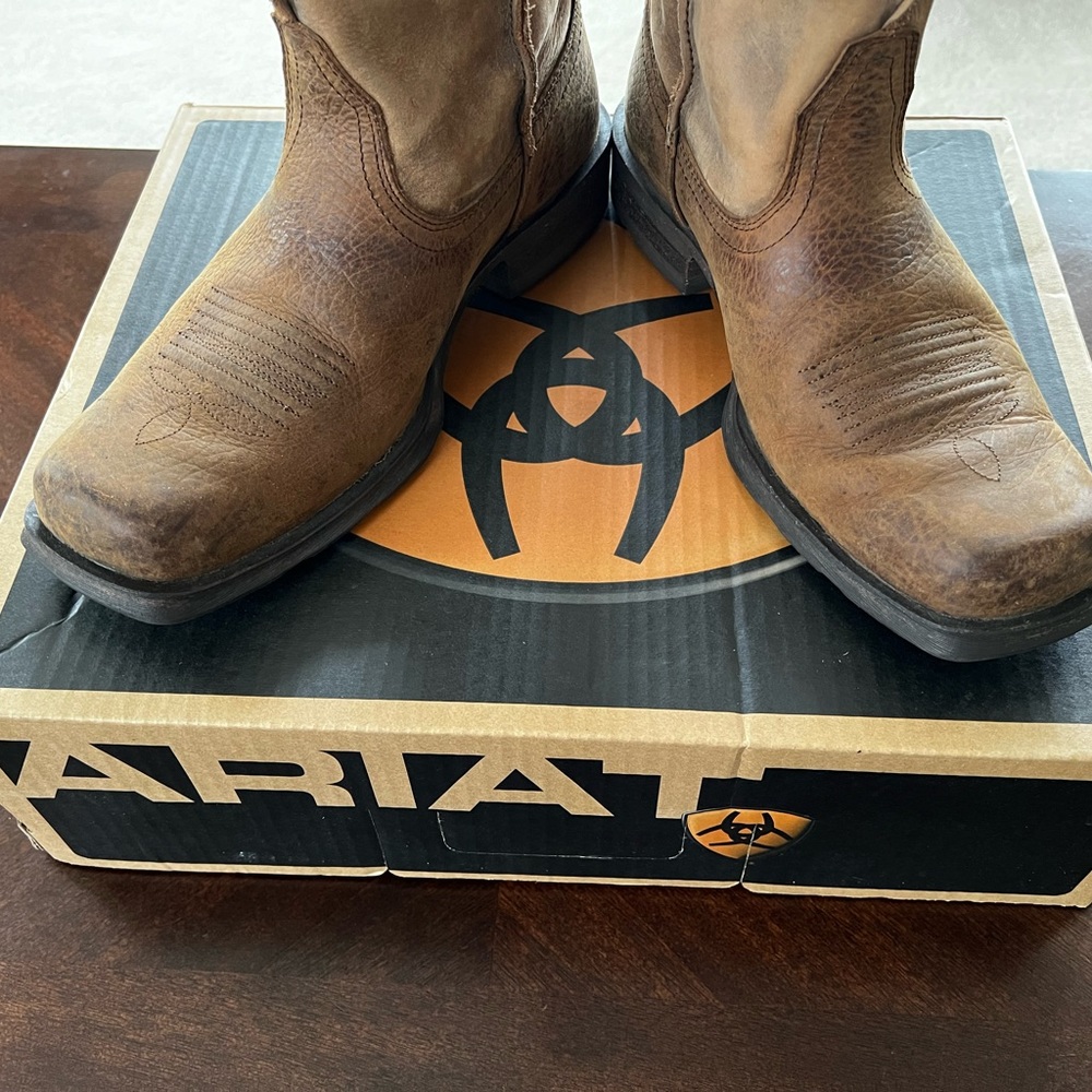 Pair of Ariat Rambler Western Boots